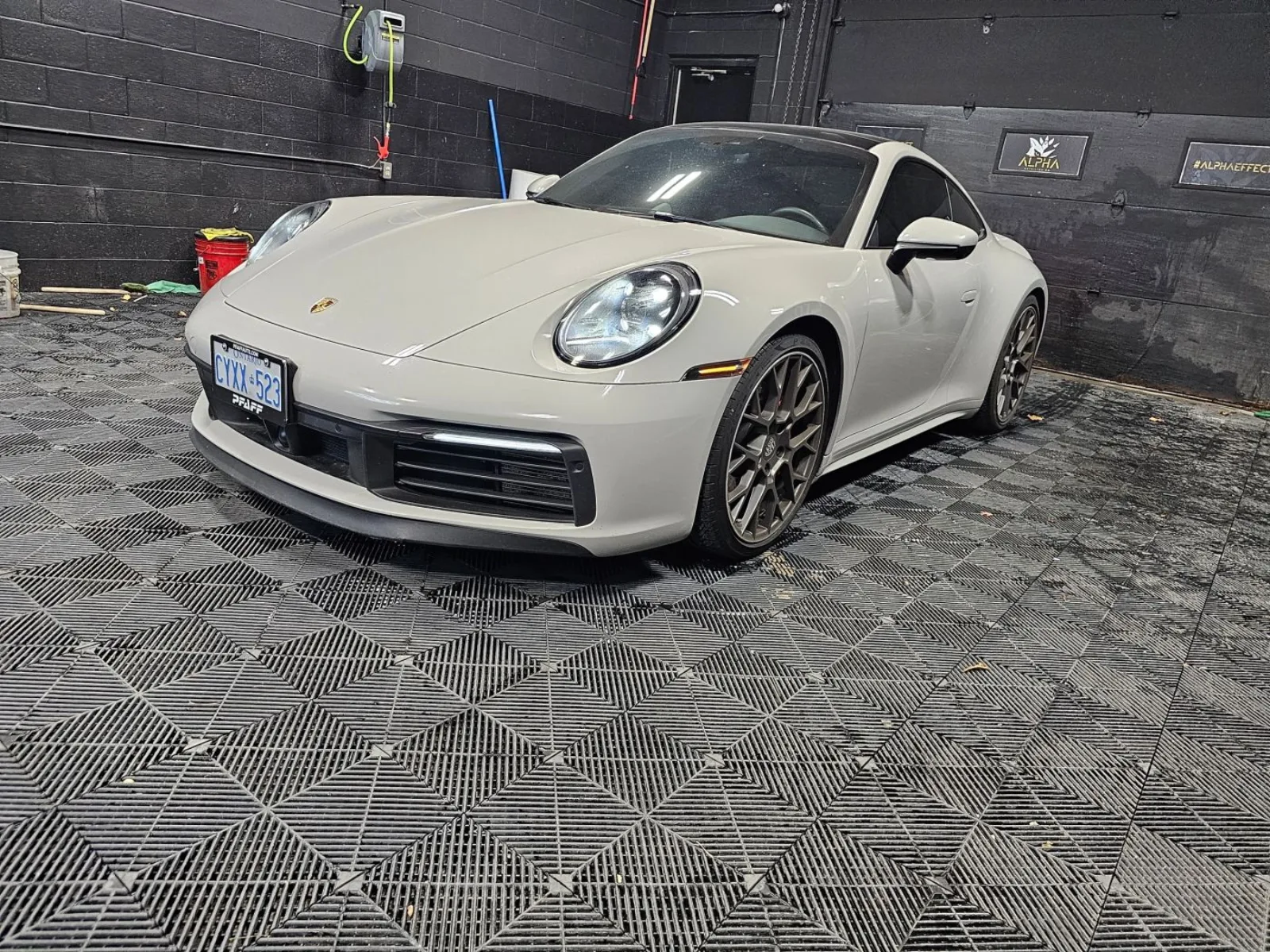Porsche 911 with a protected finish at Alpha Detailing in Bradford