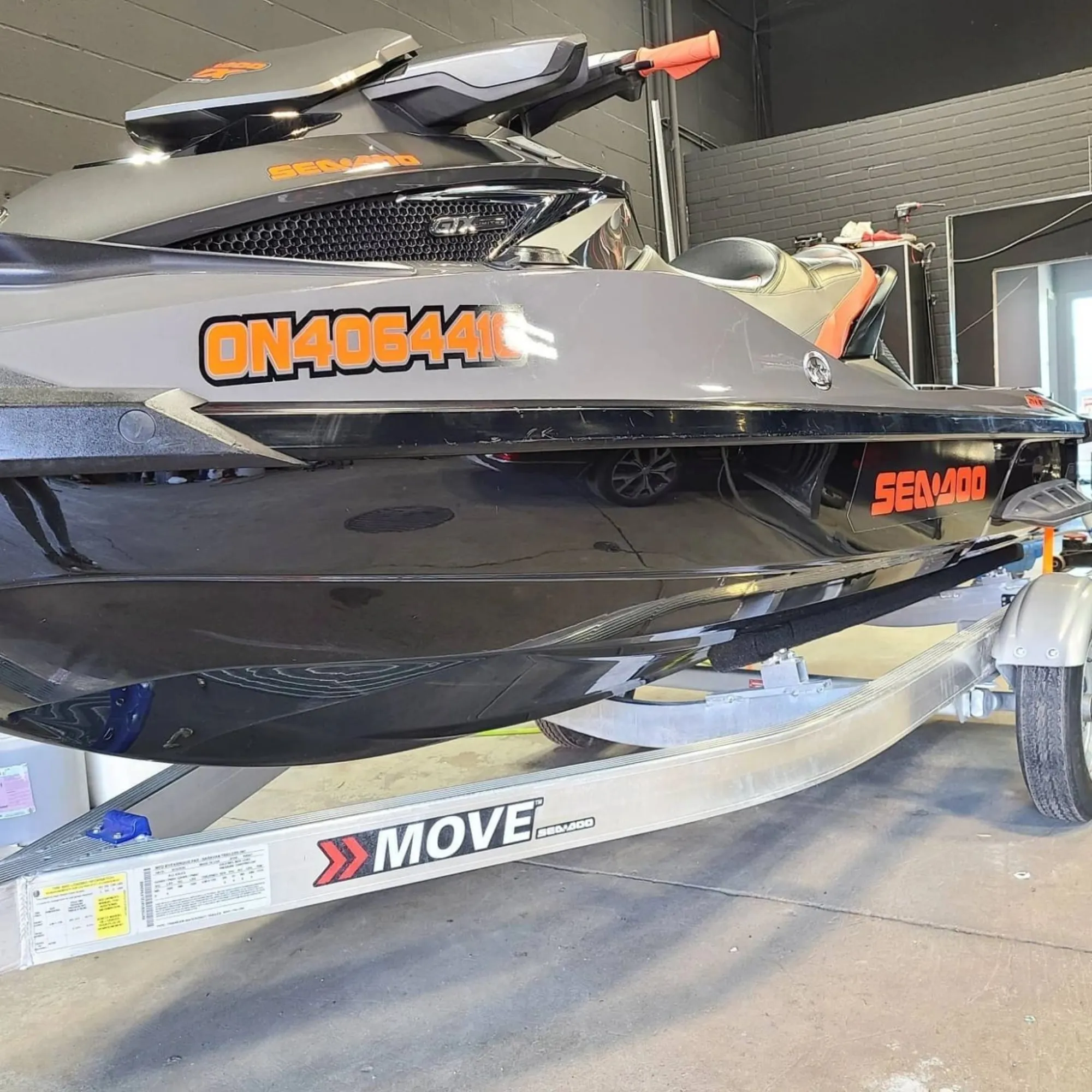 Sea-Doo GTX after protection work at Alpha Detailing